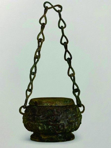 铜提链罐